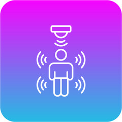 Motion Sensor Icon