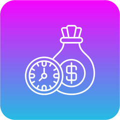 Time Is Money Icon