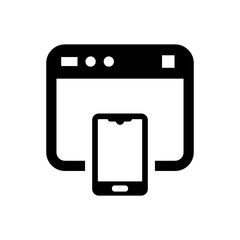 Mobile web icon