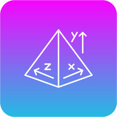Coordinate Axis Icon