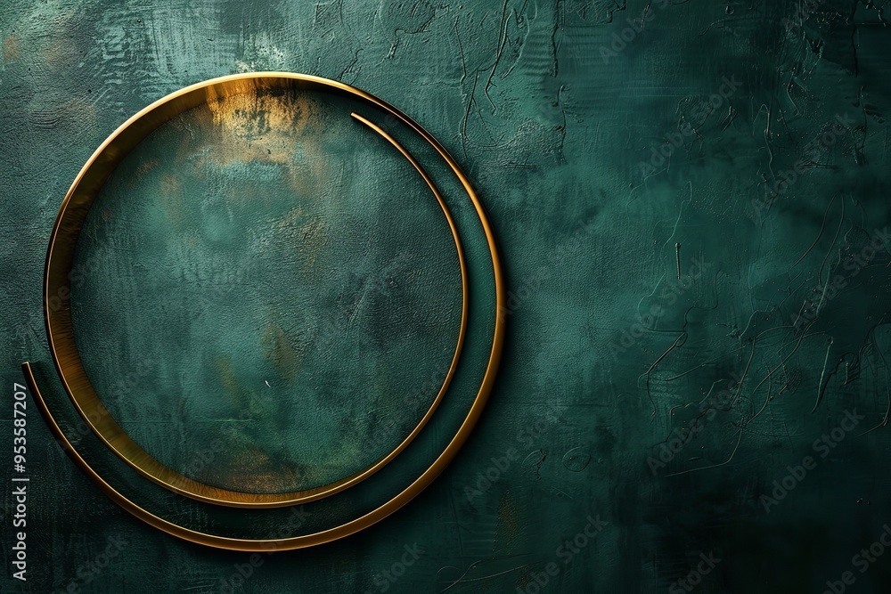 Poster create an eye-catching template using an opulent. generative ai