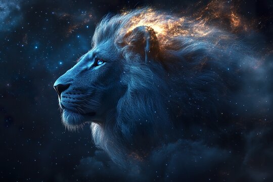 Illustration of the Leo Zodiac Sign