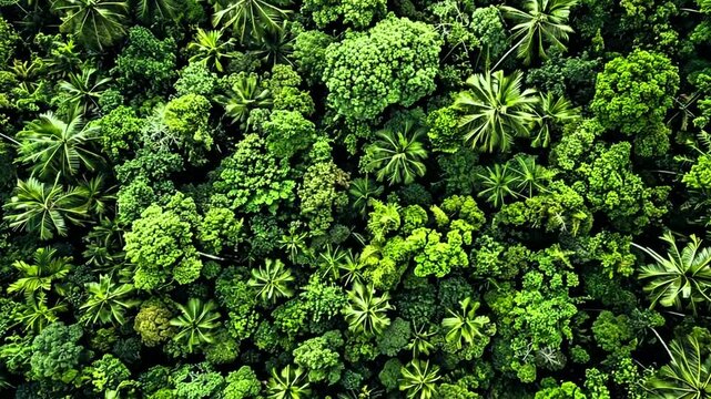 The Lush Beauty of the Forest Canopy footage