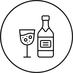 Champagne Icon