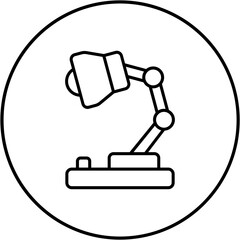 Desk Lamp Icon