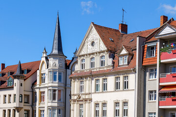 Historisches Gotha, Thüringen, Altstadt Neumarkt