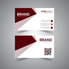 Modern, Professional Business Card Template - Fully Editable Adobe Illustrator File with Clean and Stylish Design