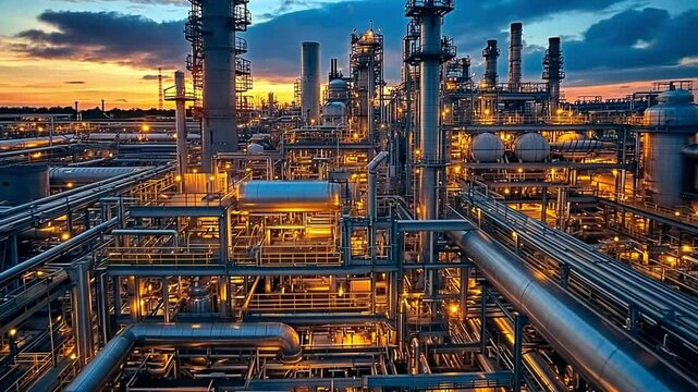 implementation of sustainable practices in industry footage