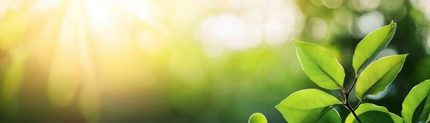 Obraz premium A leafy green plant with a bright sun shining on it