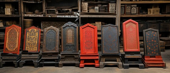 Koran Stand Artisan Craft Islam Religion Spiritual Symbol