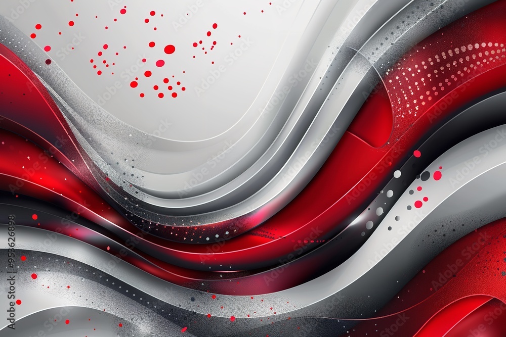 Poster create a sleek and contemporary abstract design with silva. generative ai