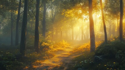 Obraz premium Autumn landscape