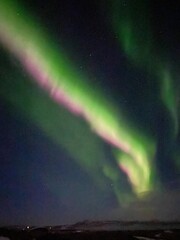 The northern lights in Iceland