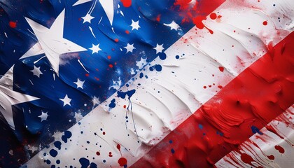 Obraz premium american flag background