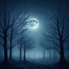 Fototapeta premium moon night