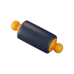 Rolling Pin 3D Illustration