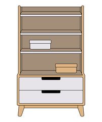 Closet Shelf Icon Perfect for complementing your designs such as home furnishings, home furniture, and interior-related items