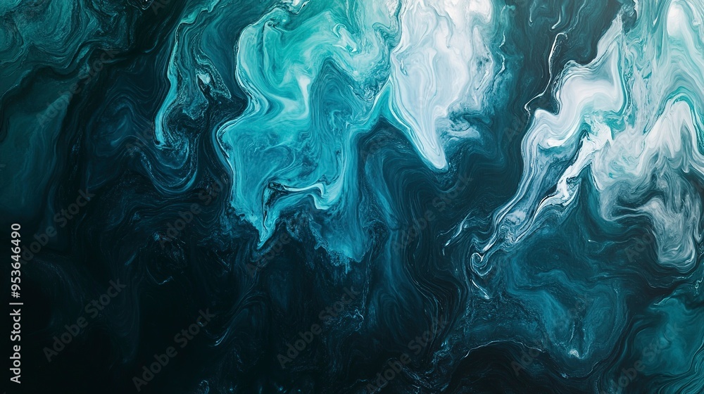 Poster black blue green abstract texture background color gradient dark matte elegant background with space