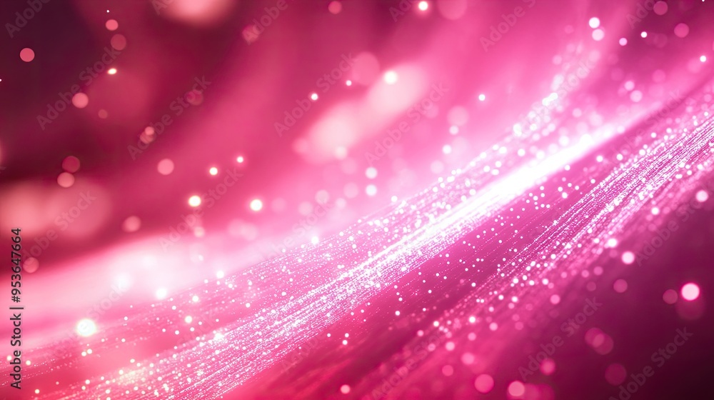 Poster abstract pink background with glitter. perfect for adding a touch of sparkle and magic to your desig
