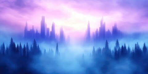 Wallpaper and background images of cities animated anime