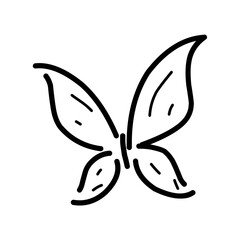 Butterfly  vector icon