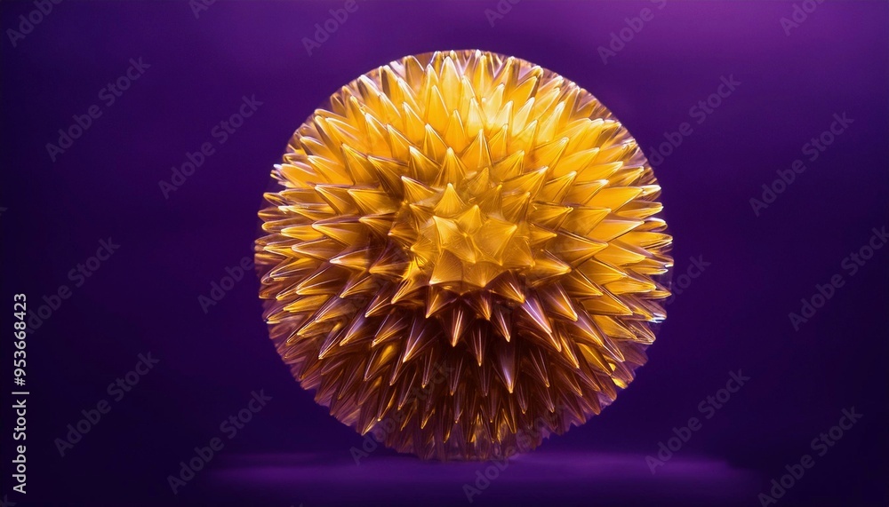 Canvas Prints ball on purple