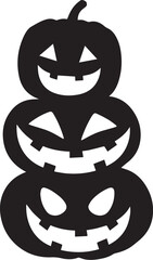 Scary Creepy Halloween Vector Art