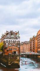 houses in the city hamburg
