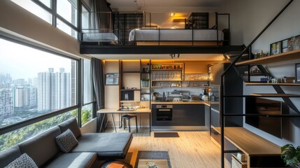 Apartment with amenities for freelancers