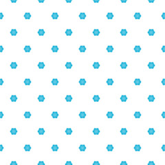 Snow icon isolated seamless pattern on white background