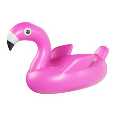 inflatable flamingo 3d icon