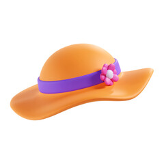 pamela hat 3d icon