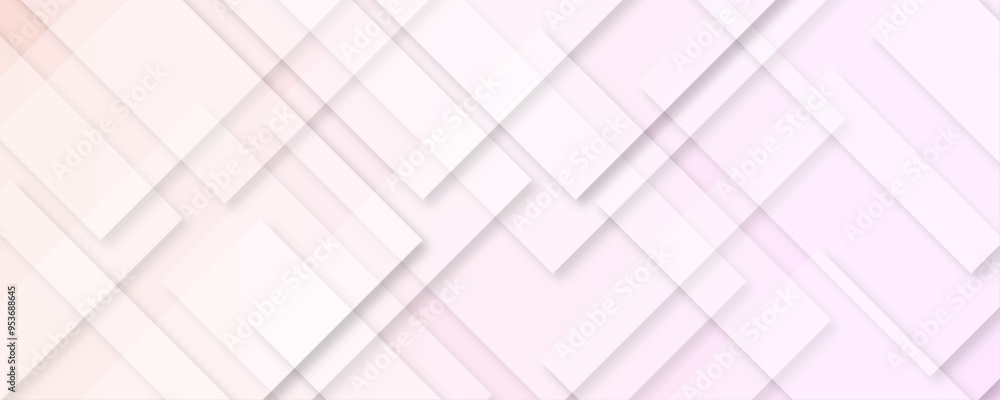 Poster pink gradient with halftone decoration. gradient is the surface with templates metal texture. white 