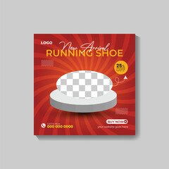 Shoe Social Media Post Template