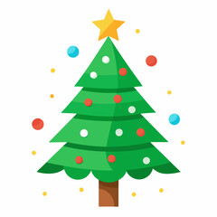 christmas tree vector