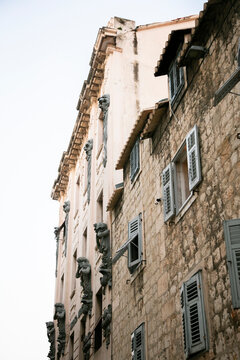 Old buildings is Split Croatia