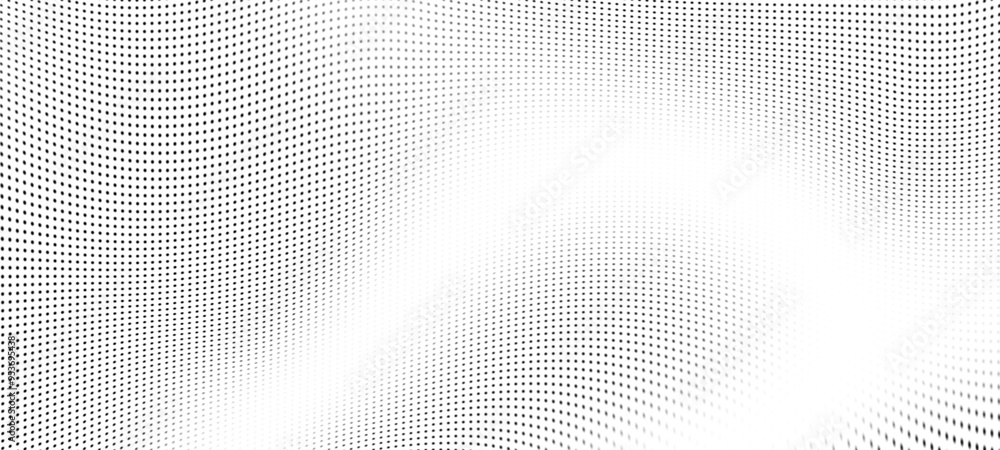 Aufkleber abstract digital wave of particles. futuristic point wave. technology background