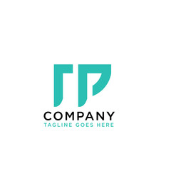 Initial MP letter Logo Design vector Template. Abstract Letter MP logo Design