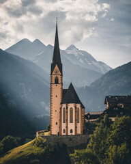 Church of Heiligenblut in Austria