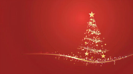 A festive Christmas tree. Holiday concept and background picture Merry Christmas and New Year.