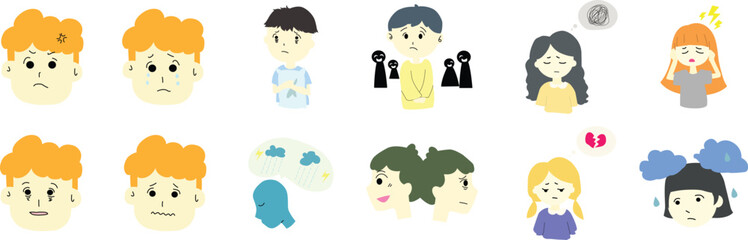 set of mental illness