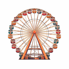 ferris wheel in the park