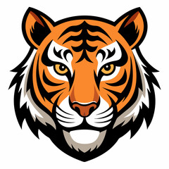 tiger head vector