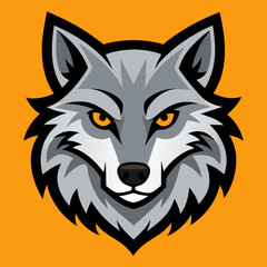 wolf head mascot