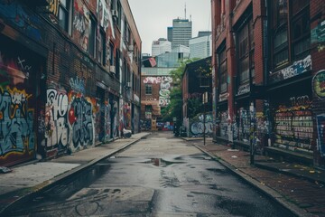 Graffiti Alleyway