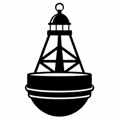 Buoy Black silhouette