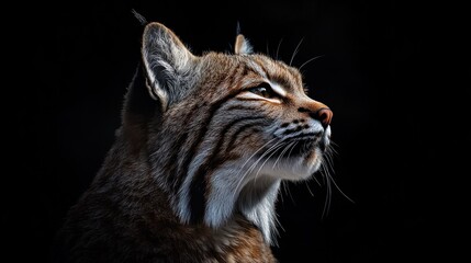 Lynx Portrait: A Close-Up of a Majestic Wild Cat