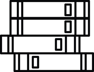 Open book icon pictogram set illustration