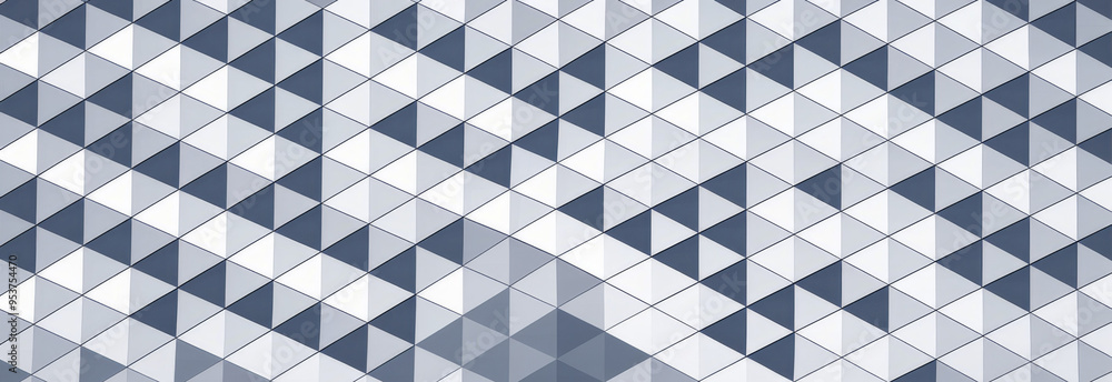 Poster geometric triangle pattern. abstract geometric pattern featuring a repeating triangle design. suitab