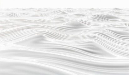 Fototapeta premium Splashing white liquid texture background illustration. AI generated.